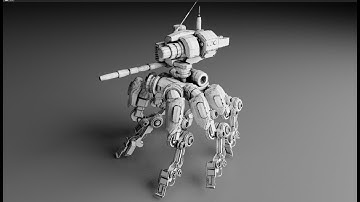 Make a robot - Grid Modeler (blender addon)