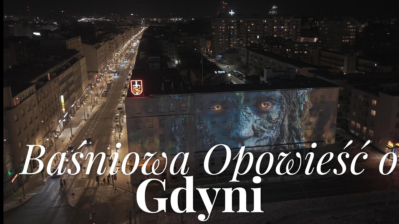 Zaczęło się od morza - Mapping 3d na 100 lat miasta Gdyni