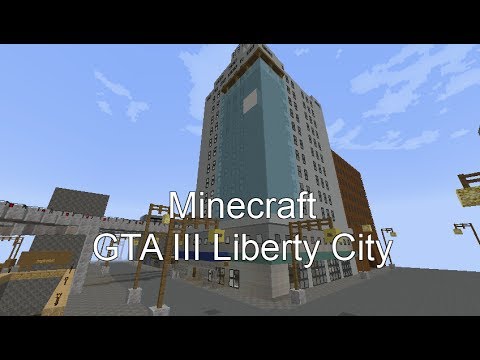 Minecraft GTA III Liberty City - YouTube