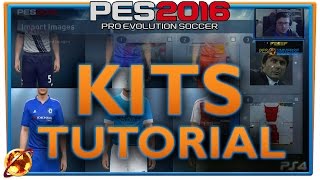 PES 2016 KITS TUTORIAL by PESEP LIVE on Twitch/PESUniverse