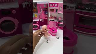 Relaxation With ASMR Unboxing Barbie Doll Playset #asmr #shorts 