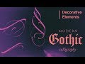 Gothic Decorative Elements ⬤ Декоративные Элементы Готики