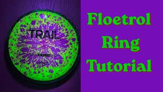 Floetrol Ring disc disc dye tutorial - Dyes by Redd