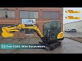 25 ton excavator with cab  best kubota engine with hydraulic thumb  swing boom  best prices