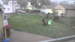 Hailstorm Big Hail Thunderstorm Minneapolis 5-3-15