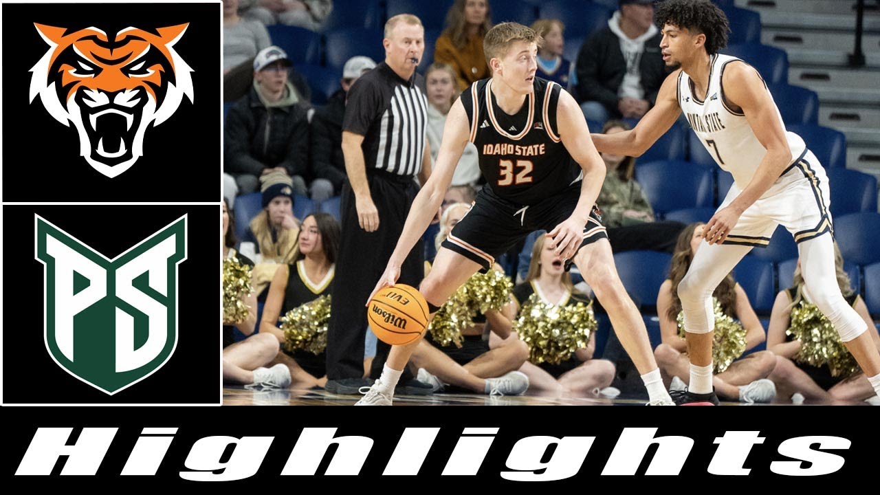 Матч Айдахо Стэйт против Портленд Стэйт | Полная запись игры {Мужской студенческий баскетбол} NCA...