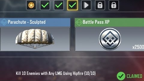 Call Of Duty Mobile Kill 10 Enemies with Any LMG Using Hipfire Task Complete
