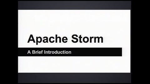 2014-10 Apache Storm and ngrok