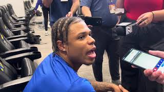 Isaiah Marshall on KU’s record-breaking performance against Middle Tennessee