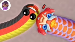 Worms Zone🐍 Biggest Snake| Ep28