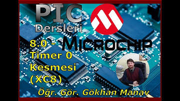 Microchip PIC Programlama Dersleri - 8.0 Timer 0 Kesmesi (Timer 0 Interrupt)