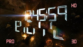 Space Clock 3D Pro LWP