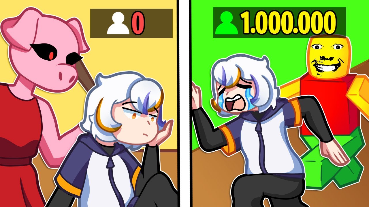 JUEGOS DE TERROR de 0 JUGADORES vs 100 MIL JUGADORES 😱😈