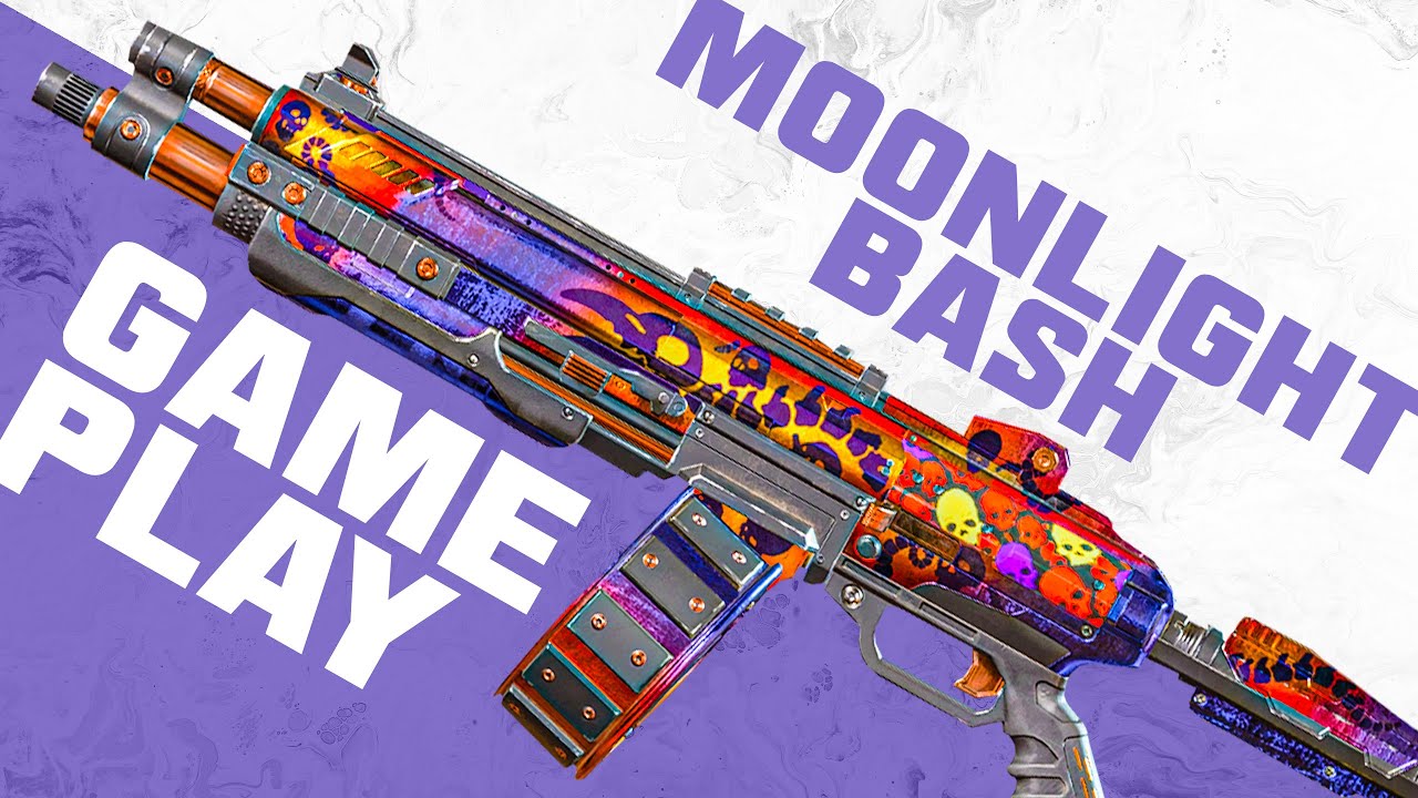 Eva 8 Auto Moonlight Bash Skin Gameplay Apex Legends Eva 8 Eva8 Youtube