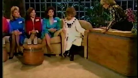 "Designing Women" cast on Joan Rivers Show in 1986