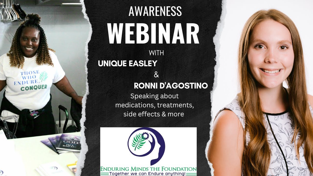 Medication Webinar for IH/IIH/PTC & Chiari Malformation Awareness Month with Ronni D'Agostino