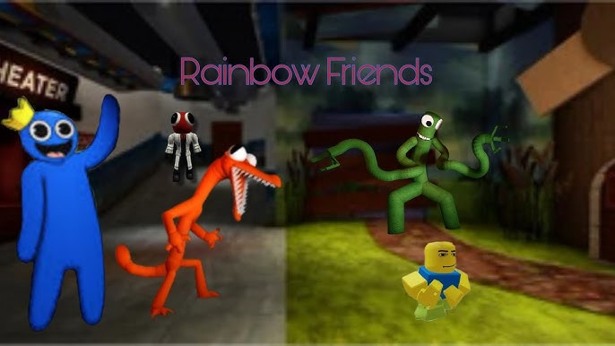 RAINBOW FRIENDS ARE AFTER ME.. (Orange Ate Me) 