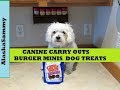 Canine Carry Outs Burger Minis Dog Treats Canine Carry Outs Burger Minis Dog Treats