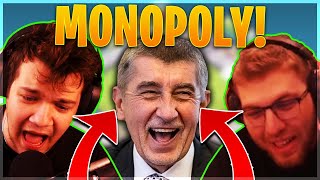 BOHATÝ SLOVÁK NÁS DOMINUJE?!😱| MONOPOLY [MarweX&@hunac&@MegaSkuci&@ItzChiri]