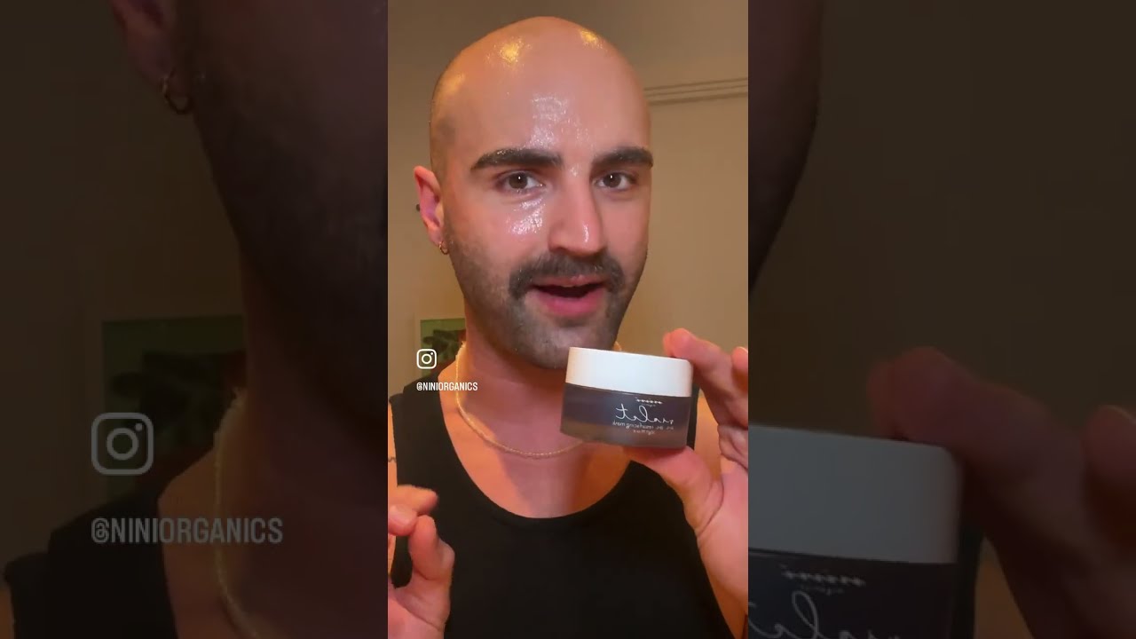 NINI Organics - Violet AHA & BHA Resurfacing mask glow hack