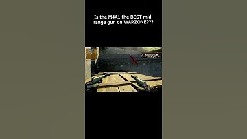 The M4A1 SAVED me from DYING because its OP at Mid Range #shorts