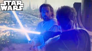 Why Anakin BEAT Obi-Wan Before Revenge of the Sith | Obi-Wan Kenobi