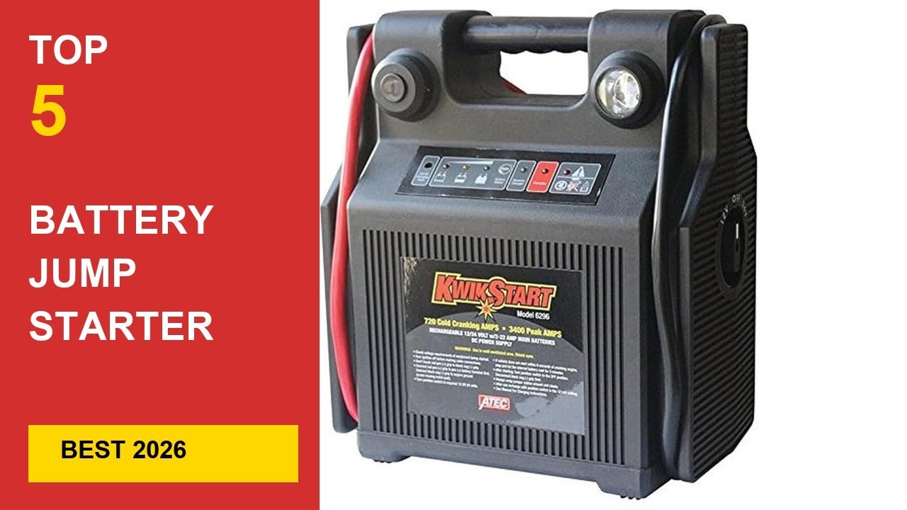 Best Battery Jump Starter Portable Reviews 2026 in 2026