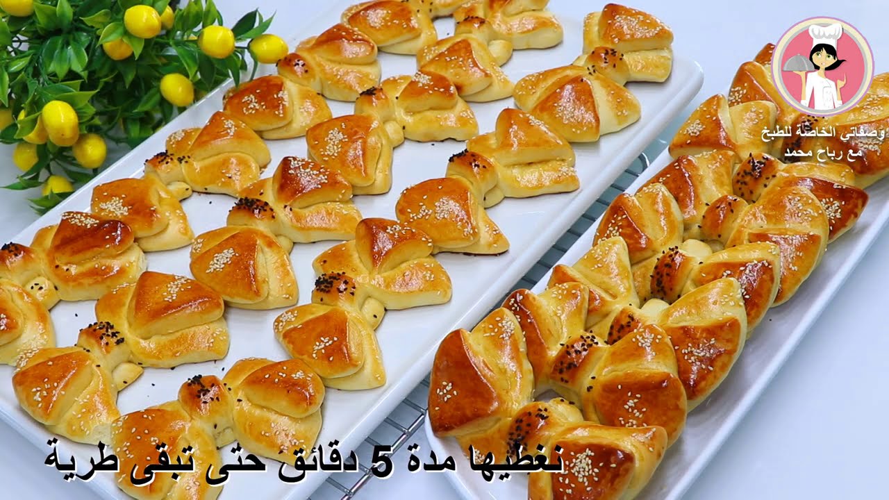 خبز الحليب الحلو بشكل جديد وطعم رهيب وسر اللمعة الجميلة لأشهى فطور يومي بمكونات كلها من البيت