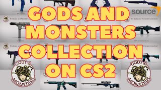 ALL GODS AND MONSTERS COLLECTION SKINS SHOWCASE IN COUNTER STRIKE 2 | CS2 | PRICE UPDATE
