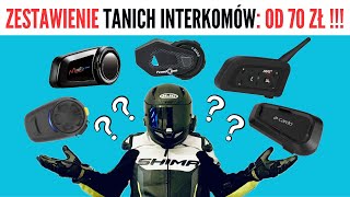 #18 Zestawienie Tanich Interkomów: od 70zł do 400 zł !!!