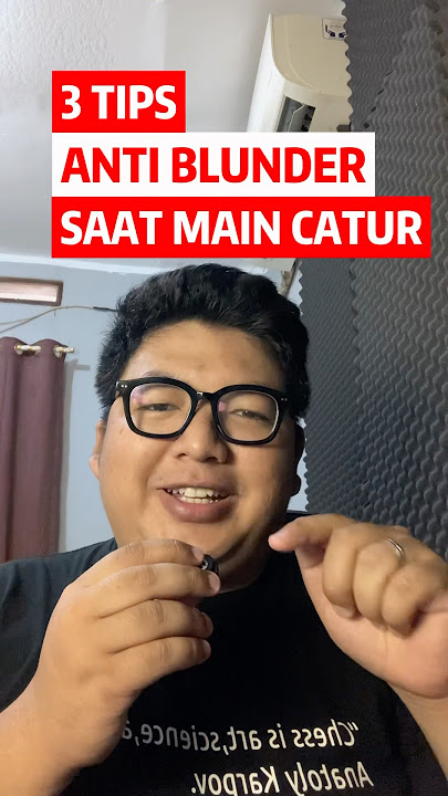 Sering blunder? Ini 3 tips anti blunder saat main catur‼️ #shorts #chess #catur #tips #tricks