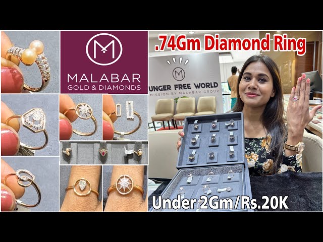 Malabar Gold and Diamonds 950 Platinum Platinum and Diamond Ring for Women  : Amazon.in: Fashion