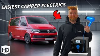 The EASIEST Camper Van Electrics Install