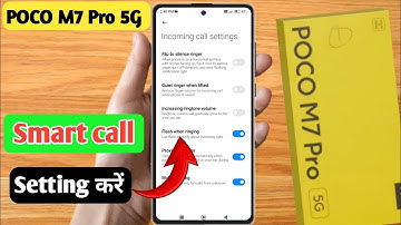 how to smart call in poco m7 pro 5g, poco m7 pro 5g me smart call setting kaise kare, poco m7 pro 5g