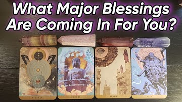 🌟⚡What Major Blessings Is the Universe Bringing In For You? 🌟⚡ Pick A Card Reading