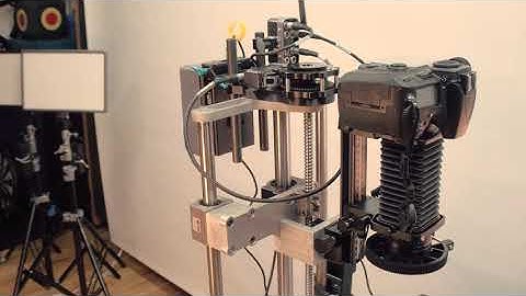 Focus Stacking Motion Control Rig In Action and Test Footage