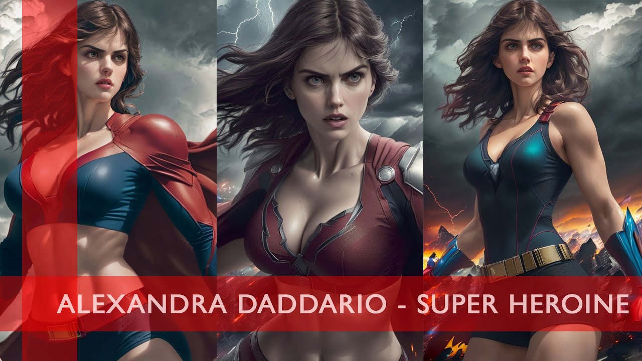 Alexandra Daddario Super Heroine superhero alexandradaddario 