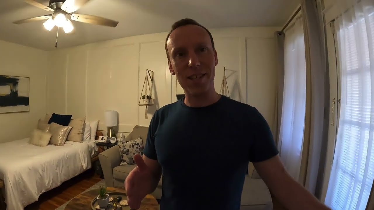 Mobile, AL Studio Apartment Tour.  Birth Place of Mardi Gras