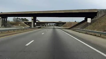 Interstate 95 - North Carolina (Exits 73 to 81) northbound