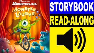 Monsters, INC Read Along Story book, Read Aloud Story Books, Monsters, INC. - Monster Laughs