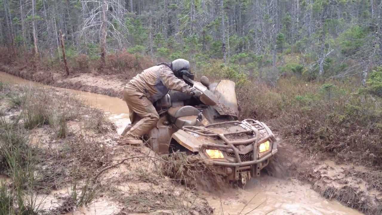 2012 can am outlander 650 max xt mudding youtube