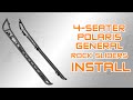 4-Seater Polaris General 1000 Rock Slider/Nerf Bars Installation by Razorback Offroad™