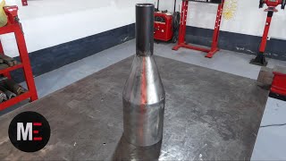 COMO TRAZAR UN CONO O REDUCCIÓN EN METAL.