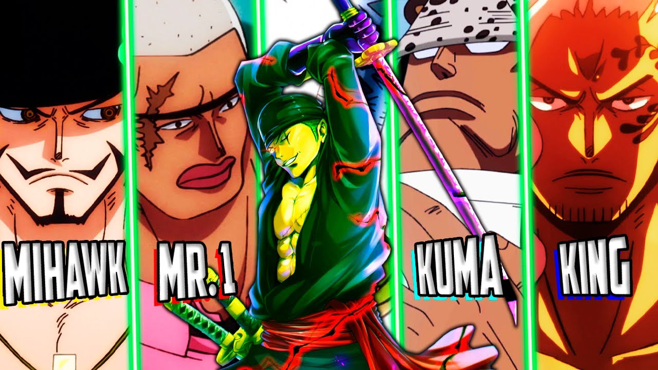 TODAS LAS PELEAS DE ZORO DE LA PEOR A LA MEJOR