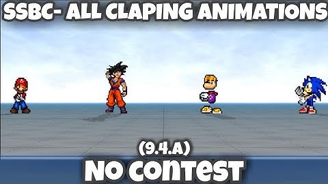 SSBC- ALL NO CONTEST ANIMATIONS (9.4a)