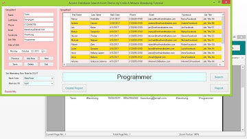 VB.NET How to create Crystal Reports in Visual Studio (Part 1/2)