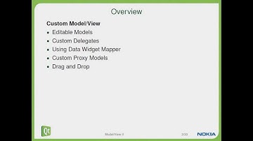 Qt Training: Model/View II (part 1/5): Editing item data, by e-GITS