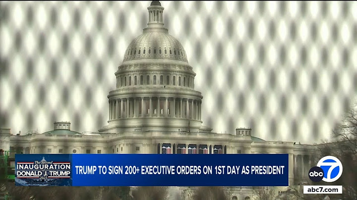 Trump to sign 200+ executive orders on 1st day as president