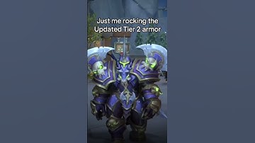 Just me rocking the Updated Tier 2 armor #worldofwarcraft #warcraft #thewarwithin #warwithin #shorts