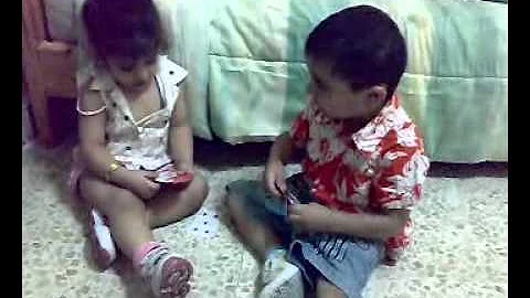Kareem Daher  Miral maarouf 2 years Old